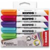 Kores Popisovač na biele a flipchartové tabule K-Marker XW1 1-3 mm, 6 farieb Kores Popisovač na biele a flipchartové tabule K-Marker XW1 1-3 mm, 6 farieb