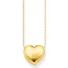 Thomas Sabo KE2276-413-39-L45V Bold - Gold-plated Necklace with Pendant in Heart Shape 40-45 cm Thomas Sabo KE2276-413-39-L45V Bold - Gold-plated Necklace with Pendant in Heart Shape 40-45 cm