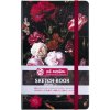 Talens Art Creation Sketchbook v pevnej väzbe Flowers 13 x 21