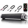 MINI BLUETOOTH REPRODUKTOR SOUNDBAR BEZDRÔTOVÝ AUX S DIAĽKOVÝM OVLÁDANÍM 1800MAH MINI BLUETOOTH REPRODUKTOR SOUNDBAR BEZDRÔTOVÝ AUX S DIAĽKOVÝM OVLÁDANÍM 1800MAH