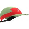 Compressport kšiltovka 5 Panel Light Cap 2025 - světle zelená/červená Compressport kšiltovka 5 Panel Light Cap 2025 - světle zelená/červená