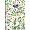 Notes poznámkový FLOWERS A5 138x205 mm linajkový kvetinky 96 listov Notes poznámkový FLOWERS A5 138x205 mm linajkový kvetinky 96 listov