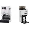 Gaggia Classic E24, white + Lelit Steve PM20, white Gaggia Classic E24, white + Lelit Steve PM20, white