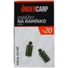 UnderCarp Zarážky na ramínko háčku Zelené 20ks UnderCarp Zarážky na ramínko háčku Zelené 20ks