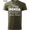 Pánske tričko Vitaj Penzia (Darček pre dôchodcu) Pánske tričko Vitaj Penzia (Darček pre dôchodcu)