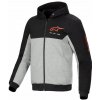 Mikina s chráničmi Alpinestars Chrome v2 čierna/sivá/červená L Mikina s chráničmi Alpinestars Chrome v2 čierna/sivá/červená L