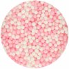 FunCakes Jemné perličky ružovo-biele Soft Pink/White 60 g