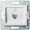 Kanlux LOGI 25109 Dátová zásuvka RJ45Cat 6 Jack,biely Kanlux LOGI 25109 Dátová zásuvka RJ45Cat 6 Jack,biely