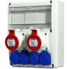 SCAME Rozvodnica SCAME(633.112222/4) 2x16A, 4x230V 4pól Enerbox SCAME Rozvodnica SCAME(633.112222/4) 2x16A, 4x230V 4pól Enerbox