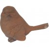 CORGARDEN Záhradná dekorácia vrabec 1, 15 x 10 cm, corten CORGARDEN 1057