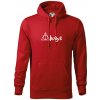 Harry - Always - Mikina pánska Cape s kapucňou - 2XL ( Červená ) Harry - Always - Mikina pánska Cape s kapucňou - 2XL ( Červená )
