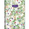 Notes poznámkový FLOWERS A5 138x205 mm linajkový kvetinky 96 listov Notes poznámkový FLOWERS A5 138x205 mm linajkový kvetinky 96 listov