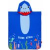 Legami Detské pončo Legami Towelling Poncho For Kids Shark