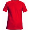 Červa tričko Teesta s krátkym rukávom červené