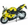 Welly Motocykel BMW S1000RR 1:18 zlatý Welly Motocykel BMW S1000RR 1:18 zlatý