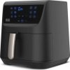 Fritéza Black+Decker, BXAF5500E, horkovzdušná, kapacita 5,5 L, 12 programů, digitální dotykový displej, 1800 W Fritéza Black+Decker, BXAF5500E, horkovzdušná, kapacita 5,5 L, 12 programů, digitální dotykový displej, 1800 W