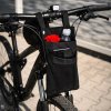 Taška na riadidlá bicykla a kolobežky s vreckom na telefón čierna (Čierna cyklistická taška na riadidlá na mobil, drobnosti a každodenné jazdenie) Taška na riadidlá bicykla a kolobežky s vreckom na telefón čierna (Čierna cyklistická taška na riadidlá na mobil, drobnosti a každodenné jazdenie)