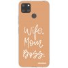 Picasee silikonový průhledný obal pro Realme C21Y - Boss Mama Picasee silikonový průhledný obal pro Realme C21Y - Boss Mama