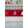 INTERMEDIC SK Látka Christmas Red/Grey 10ks cca 140x30 cm INTERMEDIC SK Látka Christmas Red/Grey 10ks cca 140x30 cm