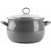 Hrniec smaltovaný sivý HELENA 4L Plyn Indukcia Tradičný Silesia Smalt Hrniec smaltovaný sivý HELENA 4L Plyn Indukcia Tradičný Silesia Smalt