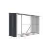 Prístrešok na drevo G21 WOH 682 - 302 x 119 cm, antracitový Prístrešok na drevo G21 WOH 682 - 302 x 119 cm, antracitový