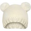 Zimné čiapky Macko Baby Nellys ® - smotanová Baby Nellys Zimné čiapky Macko Baby Nellys ® - smotanová Baby Nellys