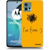 Picasee silikónový prehľadný obal pre Motorola Moto G72 - I am fine Picasee silikónový prehľadný obal pre Motorola Moto G72 - I am fine