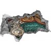 Diera 3D fototapeta nálepka Abstraktné perie 95x73 cm Diera 3D fototapeta nálepka Abstraktné perie 95x73 cm