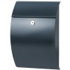 Sonstige Oceľová poštová schránka BURG-WÄCHTER so zarážkou na otváranie, formát A5, plne pozinkovaná, oceľ, Capri 813 ANT, antracitová farba Sonstige Oceľová poštová schránka BURG-WÄCHTER so zarážkou na otváranie, formát A5, plne pozinkovaná, oceľ, Capri 813 ANT, antracitová farba