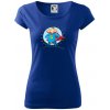 Ocko superman - dievča a dievča - Dámske tričko Pure - XS ( Kráľovská modrá ) Ocko superman - dievča a dievča - Dámske tričko Pure - XS ( Kráľovská modrá )