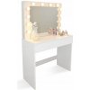 Letoss Toaletný stolík Hollywood Biela Letoss Toaletný stolík Hollywood Biela