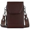 Dámska crossbody peňaženka Bugatti Almata hnedá Dámska crossbody peňaženka Bugatti Almata hnedá