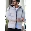23453 Dewberry Removable Hood Faux Fur Lined Slim fit Jacket-STONE šedá M dewberry 2465430663757 23453 Dewberry Removable Hood Faux Fur Lined Slim fit Jacket-STONE šedá M dewberry 2465430663757
