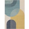 Najkoberce Muse MU15 modrý Retro 80x150 cm Najkoberce Muse MU15 modrý Retro 80x150 cm