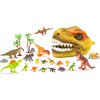 Dinosaurovia hlava s figúrkami – herný set 25 dielov Dinosaurovia hlava s figúrkami – herný set 25 dielov