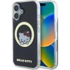 Hello Kitty HKHMP16SHSWKK pro iPhone 16 6.1 černé/černé, IML Sweet Kitty MagSafe
