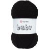 YarnArt Baby Čierna 585 YarnArt Baby Čierna 585