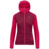 Karpos AMBRIZZOLA FULL-ZIP dámska mikina s kapucňou Farba: beet red, virtual pink, Veľkosť: L Karpos AMBRIZZOLA FULL-ZIP dámska mikina s kapucňou Farba: beet red, virtual pink, Veľkosť: L