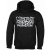 mikina s kapucňou ROCK OFF Marilyn Manson Classic Logo Čierna XXL mikina s kapucňou ROCK OFF Marilyn Manson Classic Logo Čierna XXL