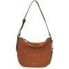 Pinko Tašky cez rameno HOBO ZIP AROUND CLASSIC SUEDE + VITELLO SETA Hnedá Pinko Tašky cez rameno HOBO ZIP AROUND CLASSIC SUEDE + VITELLO SETA Hnedá