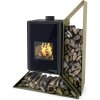 Krbové kachle FLAMINGO DELUXE KAMPA pravá,olivová Krbové kachle FLAMINGO DELUXE KAMPA pravá,olivová