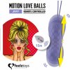 FeelzToys Jivy Remote Controlled Motion Love Balls, silikónové vaginálne guličky s diaľkovým ovládaním s priemerom 3,4 cm FeelzToys Jivy Remote Controlled Motion Love Balls, silikónové vaginálne guličky s diaľkovým ovládaním s priemerom 3,4 cm