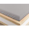 Textilomanie Jersey plachta MICRO svetlo sivá 180x200