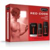 STR8 Red Code voda po holení 100 ml + deospray 150 ml + sprchový gél 250 ml kozmetická sada