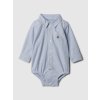 GAP Baby košeľové body oxford Modrá 18-24M Modrá Modrá GAP Baby košeľové body oxford Modrá 18-24M Modrá Modrá