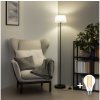 Brilagi - LED stojacia lampa CERIA 1xE27/40W/230V priemer 25 cm biela/čierna EG300181+EG781032 + záruka 3 roky zadarmo Brilagi - LED stojacia lampa CERIA 1xE27/40W/230V priemer 25 cm biela/čierna EG300181+EG781032 + záruka 3 roky zadarmo