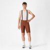 CASTELLI Cyklistické nohavice krátke s trakmi - ESPRESSO - červená CASTELLI Cyklistické nohavice krátke s trakmi - ESPRESSO - červená