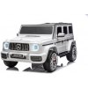 Beneo Elektrické autíčko Mercedes-Benz G63 AMG 4x4 Dvojmiestne, biele, MP3 Prehrávač s USB/AUX a Bluetooth pripojením, Pohon 4x4, Lítiová batéria , EVA kolesá s odpružením, Koženkové sedadlá, Diaľkový Beneo Elektrické autíčko Mercedes-Benz G63 AMG 4x4 Dvojmiestne, biele, MP3 Prehrávač s USB/AUX a Bluetooth pripojením, Pohon 4x4, Lítiová batéria , EVA kolesá s odpružením, Koženkové sedadlá, Diaľkový