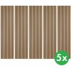 Drevený akustický panel, 2400 x 600 mm, B2BP004, balenie 5 ks, dub Drevený akustický panel, 2400 x 600 mm, B2BP004, balenie 5 ks, dub