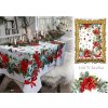 Vianočný obrus biely digitálna potlač 140x180 cm Made in Italy Biela 140x180 cm Vianočný obrus biely digitálna potlač 140x180 cm Made in Italy Biela 140x180 cm